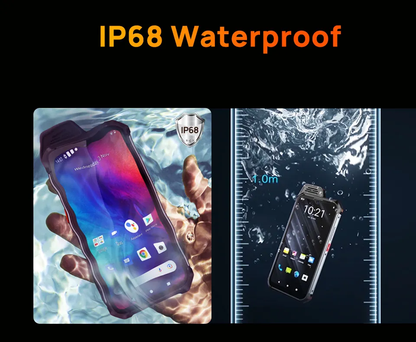 W888 OEM Waterproof IP68 Explosion Proof Smartphone 3G&4G Cellphone Cell Android Smart Rugged Mobile Phone With NFC PoC PTT